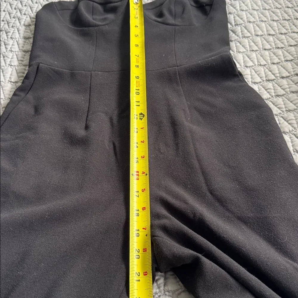 Haute Hippie Black BustierJumpsuit w/Pockets. Size 2 - Picture 13 of 13